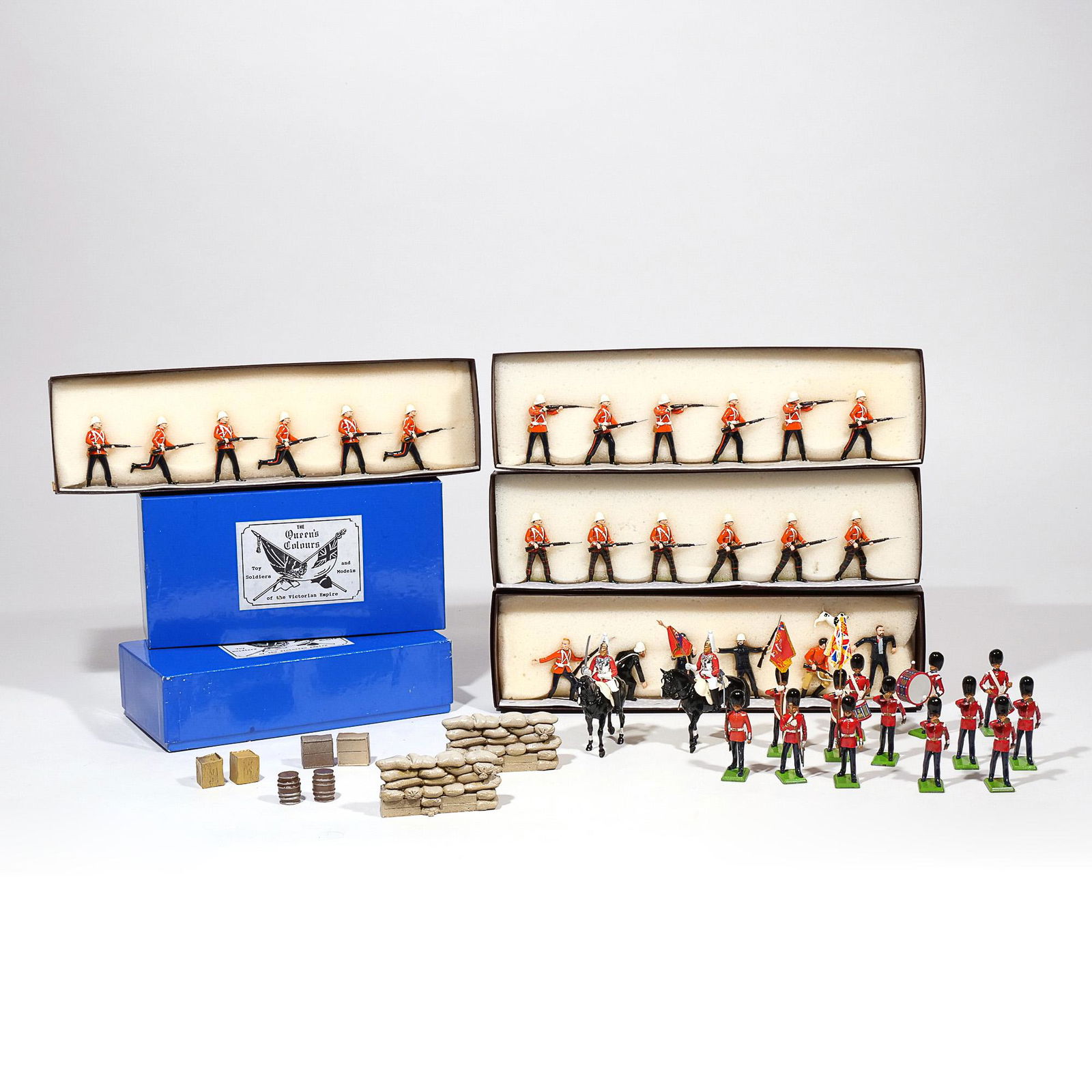 COLLECTION of BRITISH LEAD SOLDIERS (1 of 13)