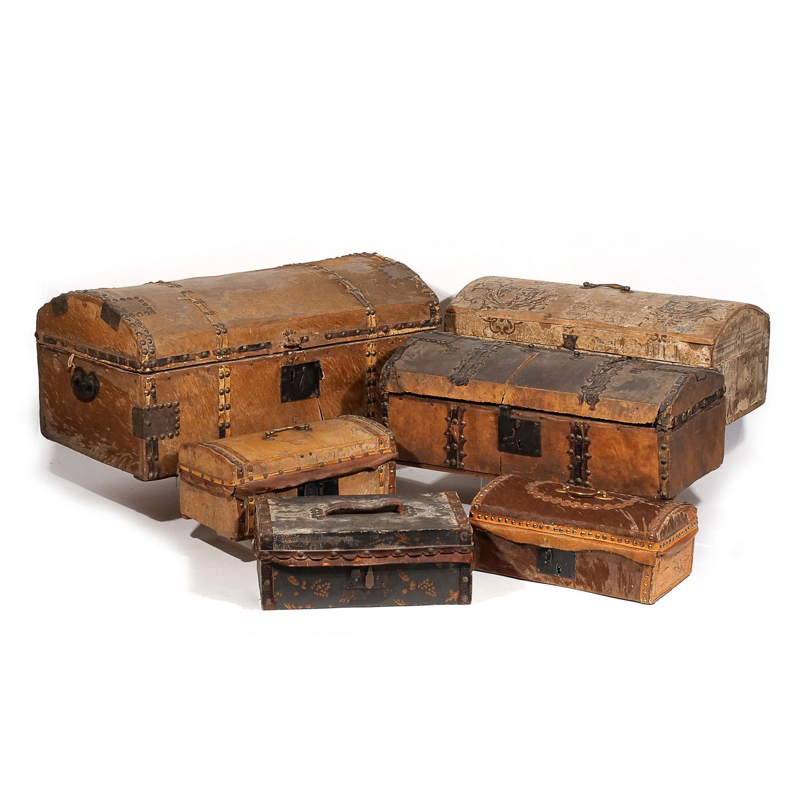 (6pc) HORSEHAIR & OTHER BOXES (1 of 19)