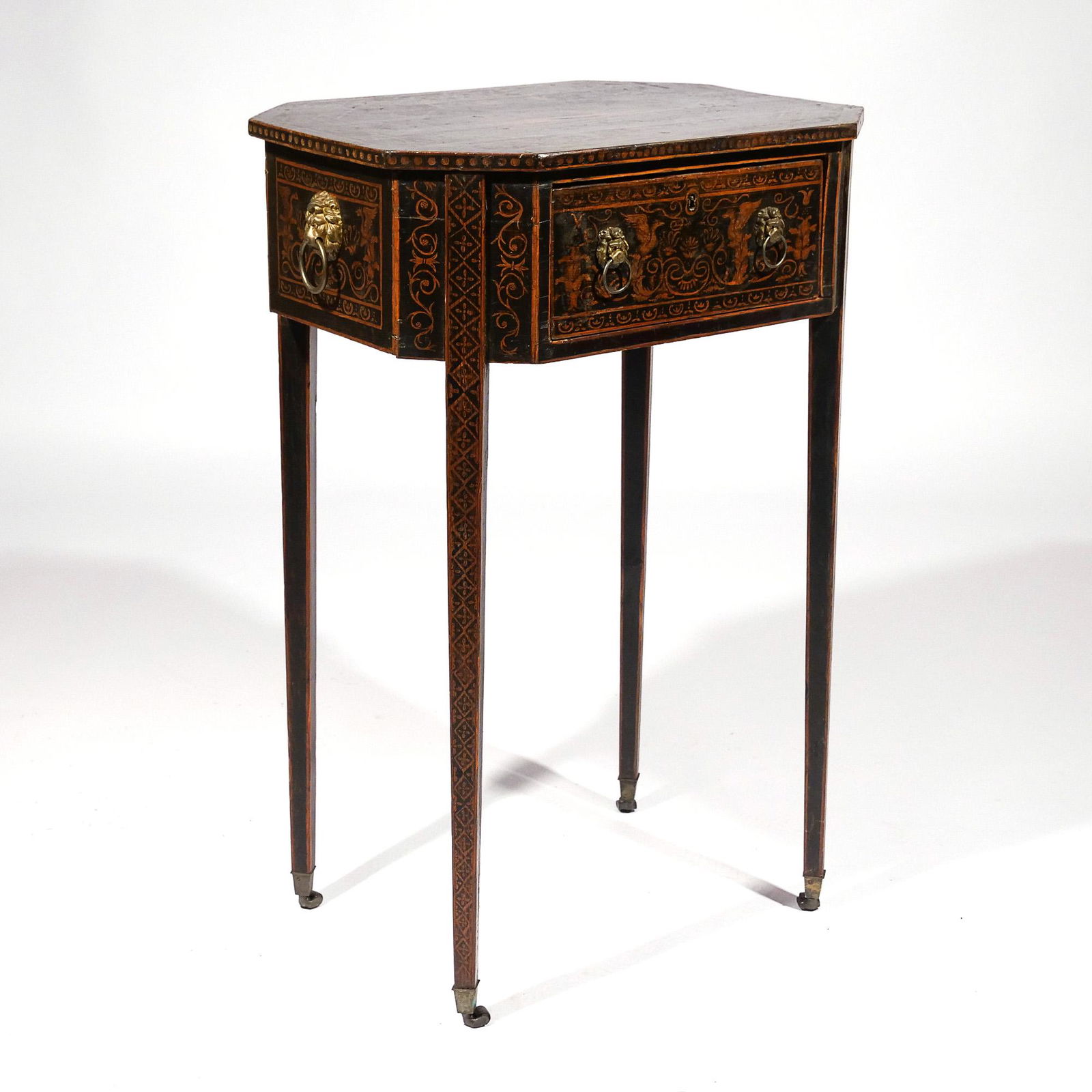 REGENCY PENWORK SEWING TABLE (1 of 17)