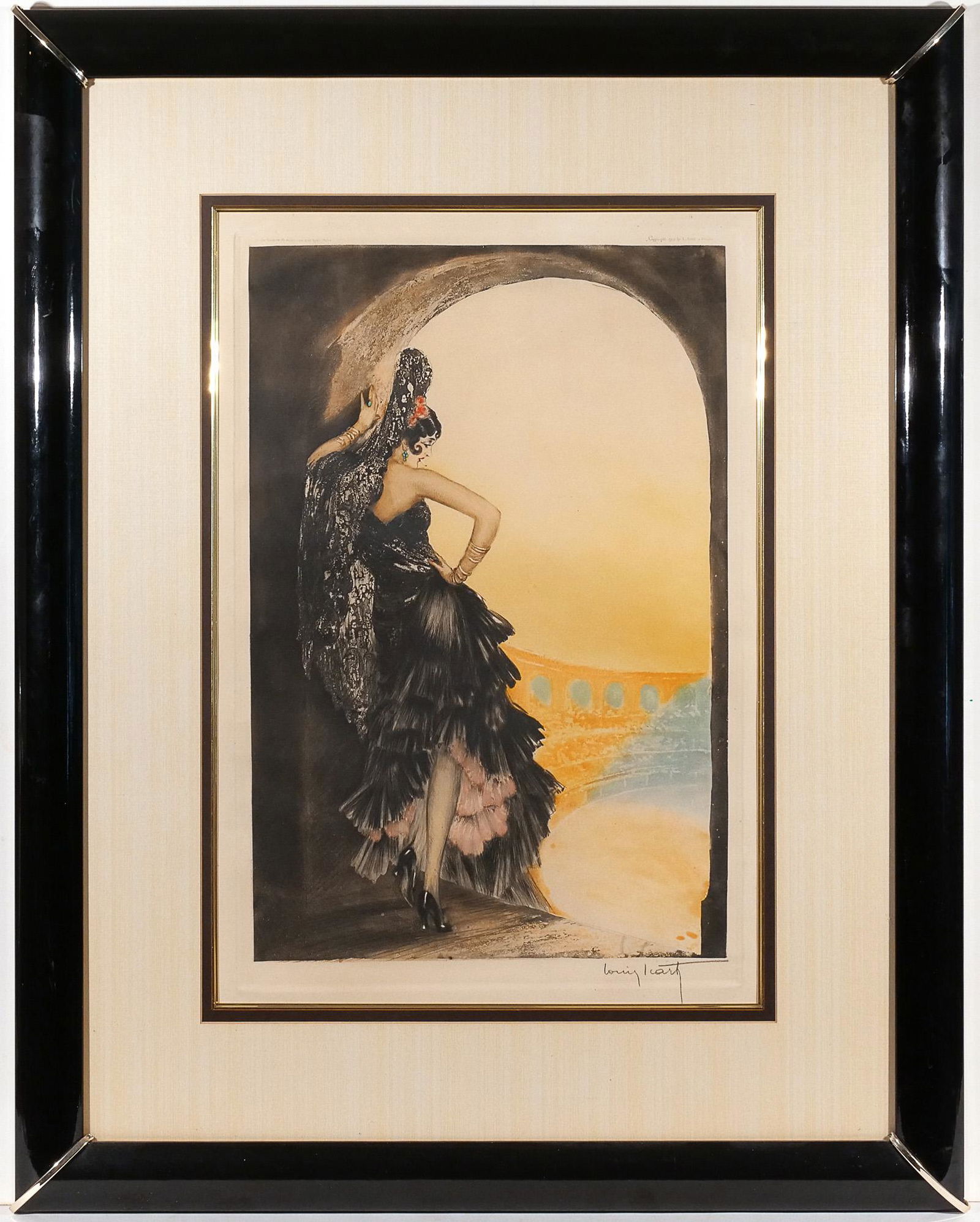 LOUIS ICART (French, 1888-1950), ETCHING (1 of 8)