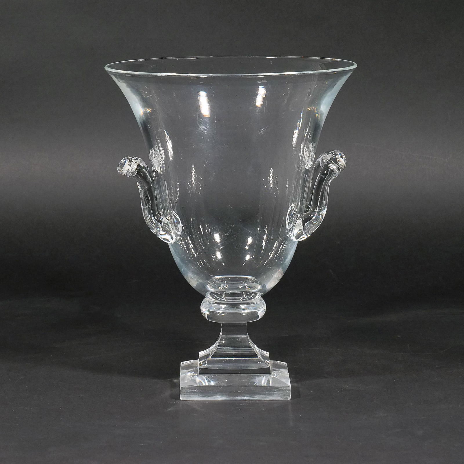 STEUBEN CRYSTAL CAMPANA-FORM URN (1 of 9)
