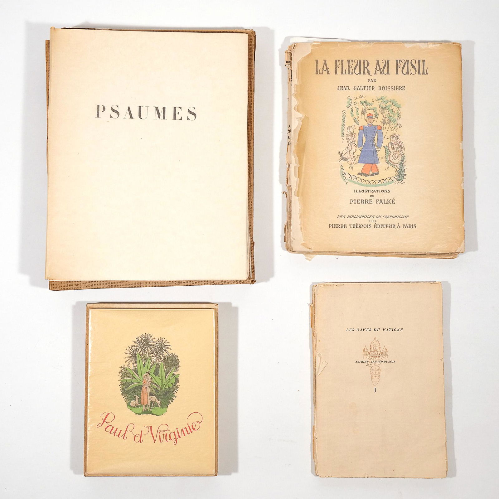(4vol) FRENCH FOLIOS & ILLUSTRATED BOOKS (1 of 20)