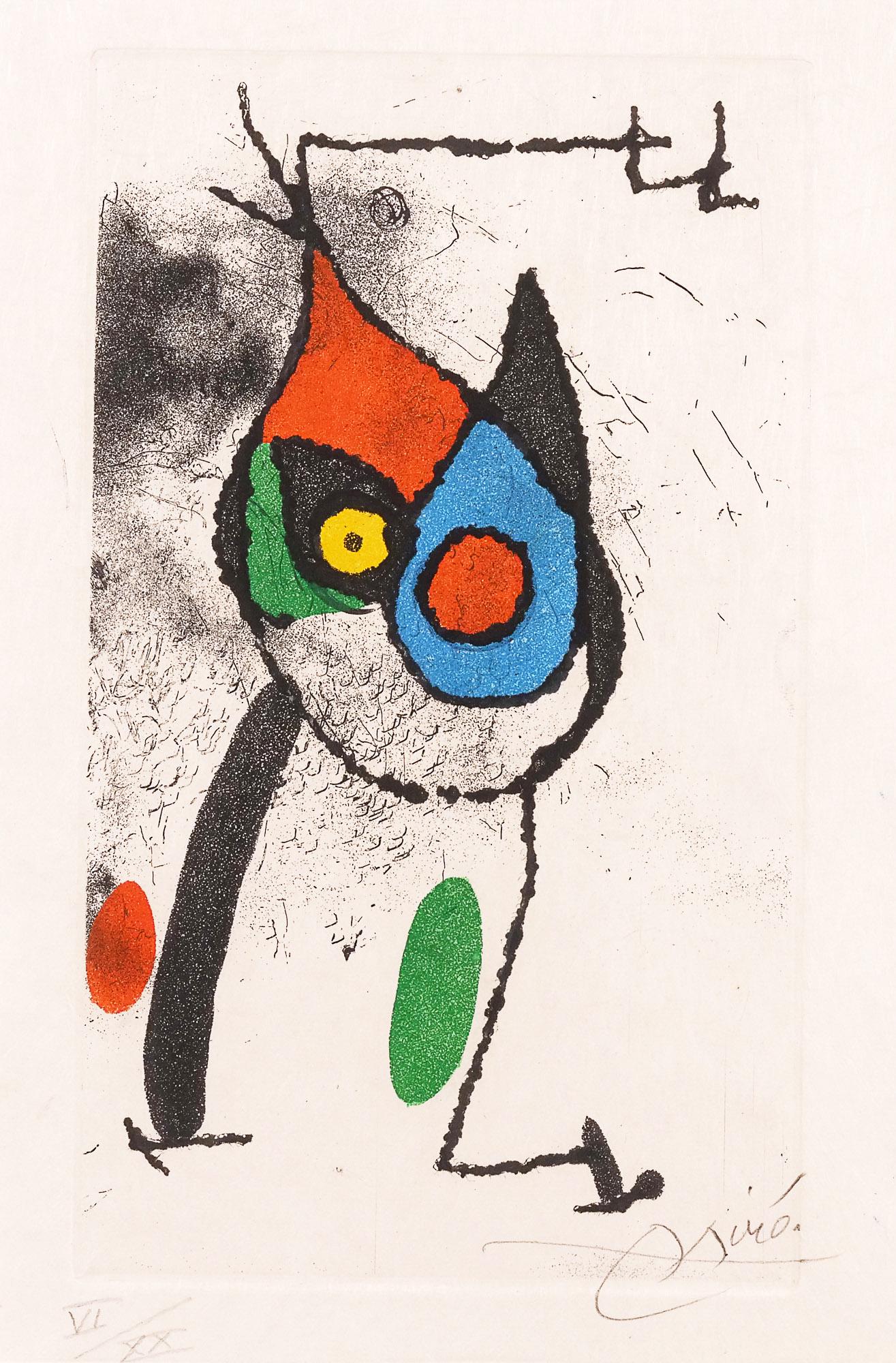 JOAN MIRO (1893-1983) & VALENTINE PENROSE (1 of 17)
