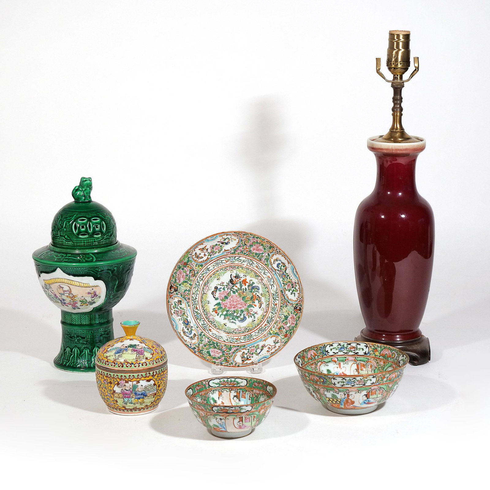 (6pc) MISC. CHINESE PORCELAIN (1 of 20)