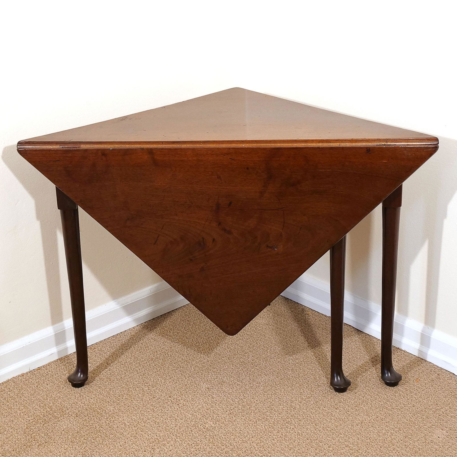 GEORGE II MAHOGANY HANDKERCHIEF BREAKFAST TABLE (1 of 13)
