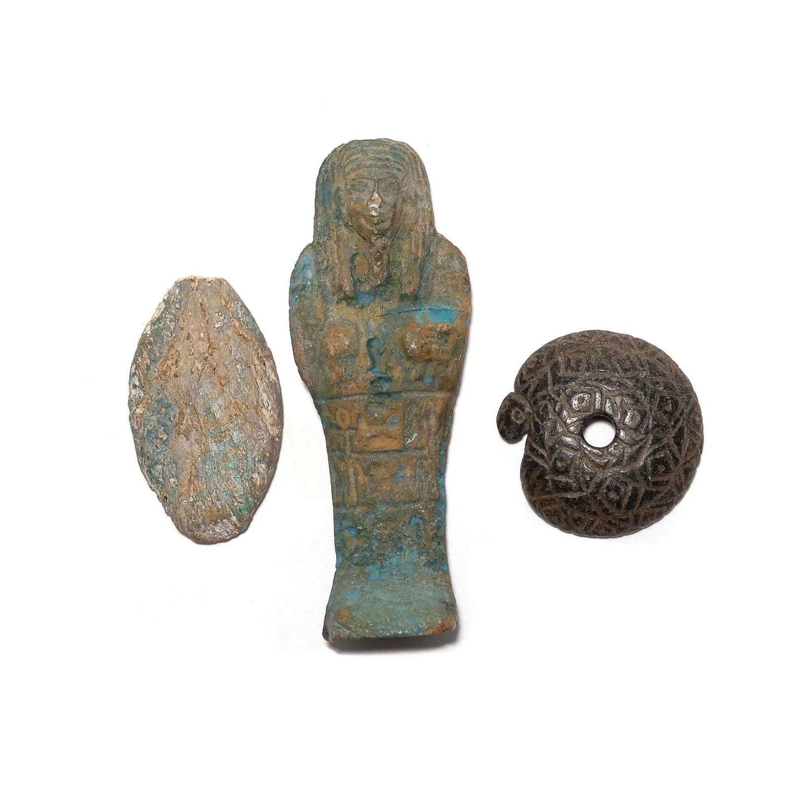 (3pc) ANCIENT EGYPTIAN USHABTI & OTHER (1 of 4)