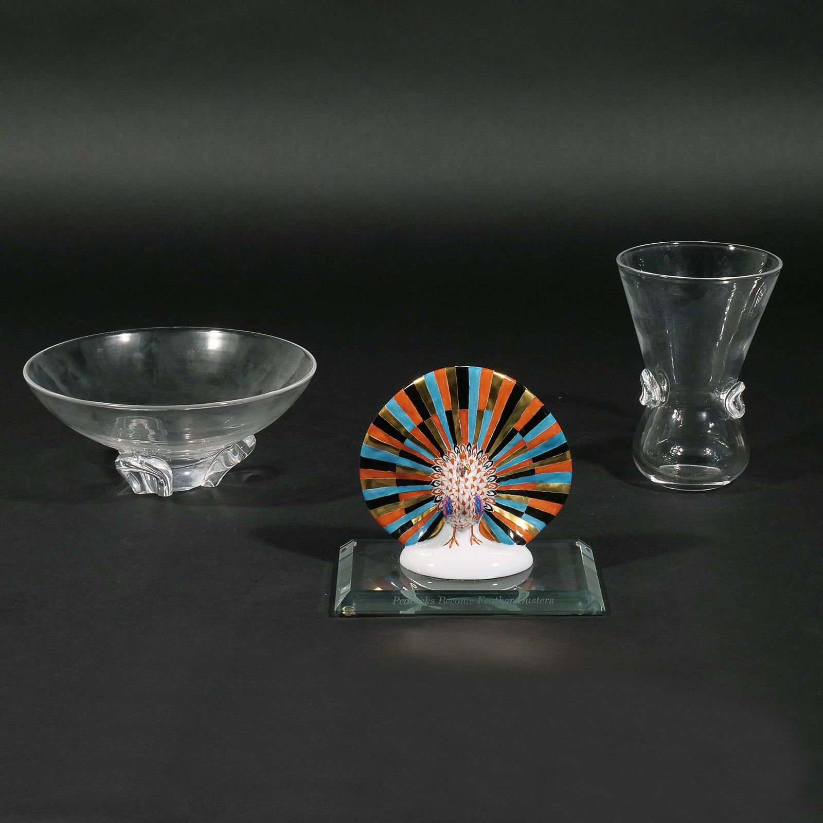 (3pc) STEUBEN & HEREND (1 of 7)