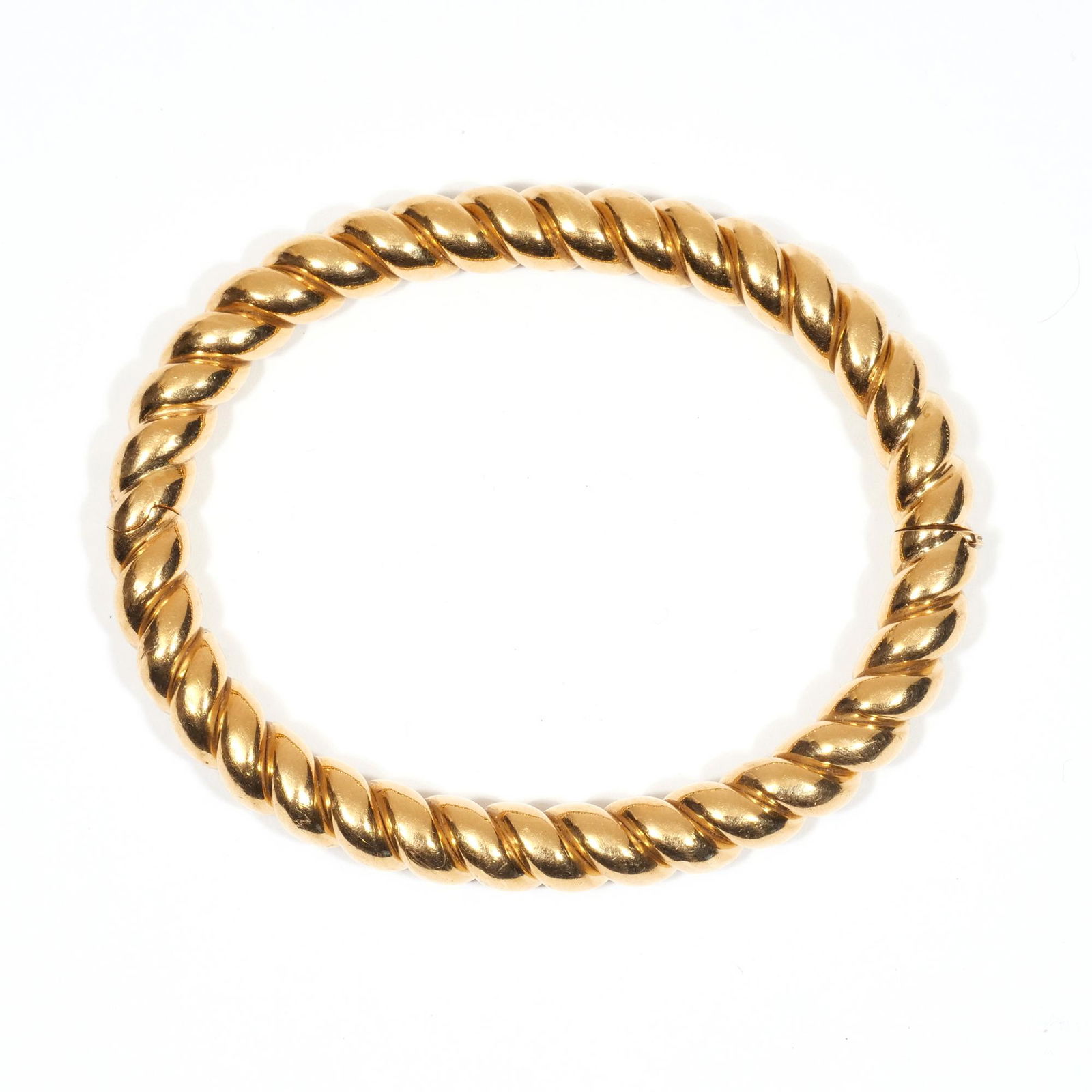 18k GOLD HARD BRACELET (1 of 7)