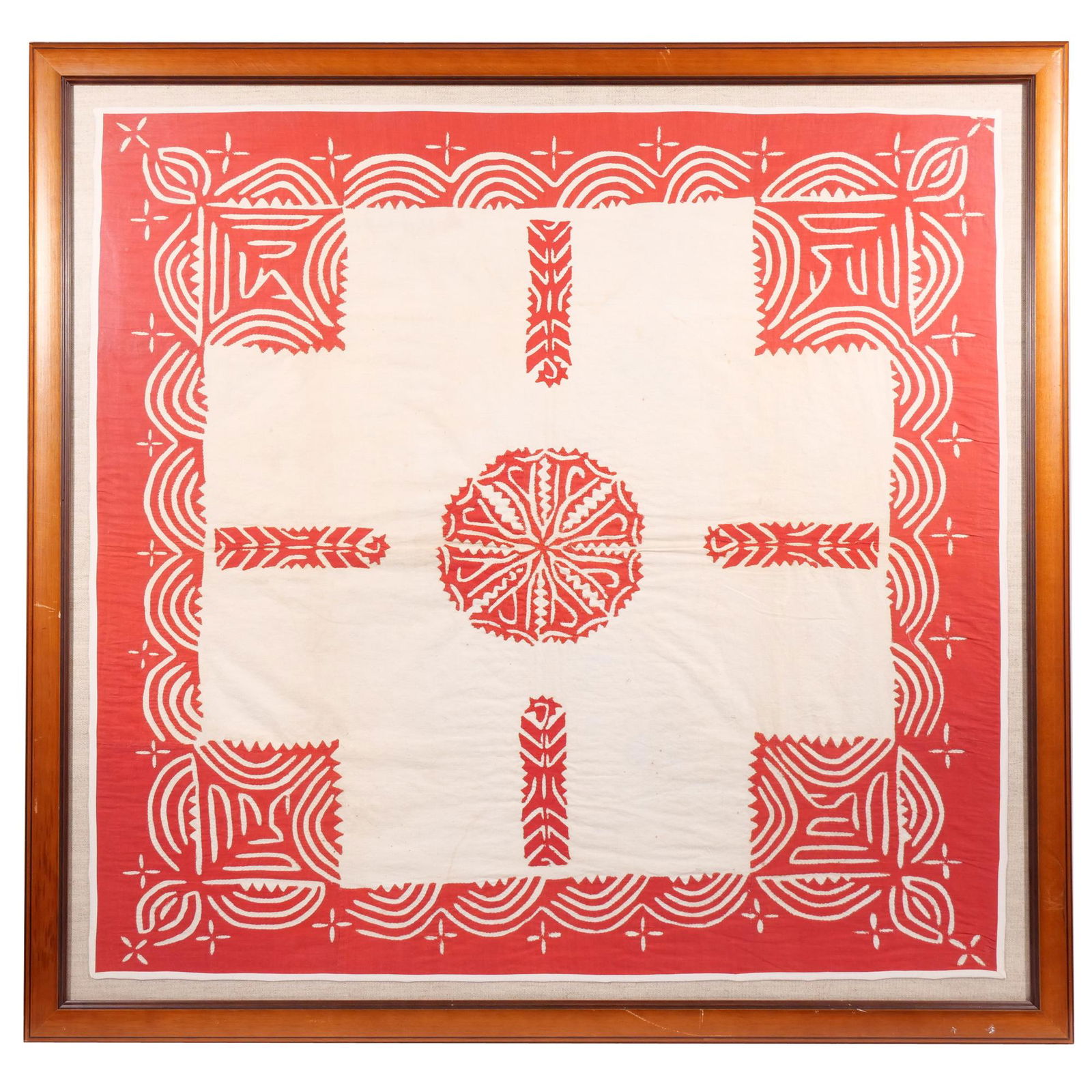 19th CENTURY PENNSYLVANIA APPLIQUE CRIB QUILT (1 of 8)