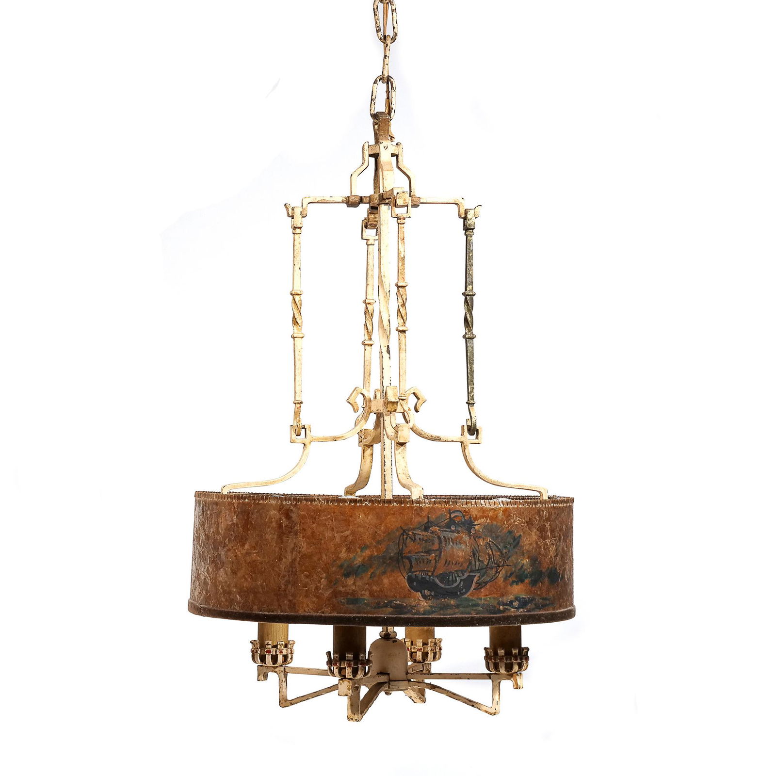 ARTS & CRAFTS CHANDELIER (1 of 9)