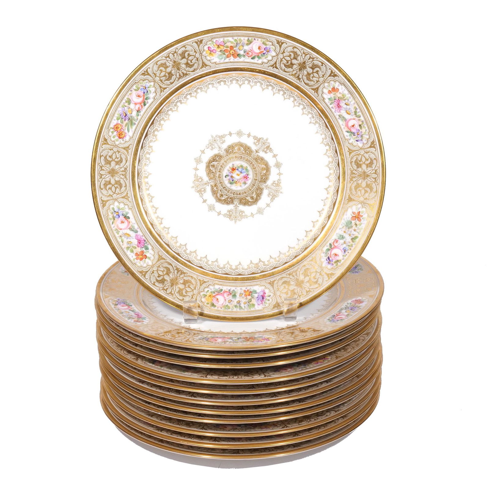 (12pc) WM GUERIN & Co. LIMOGES DINNER PLATES Jul 17, 2022