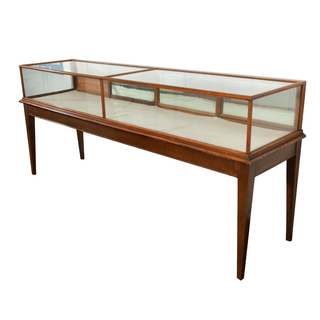 WOOD & GLASS DISPLAY CASE (1 of 20)