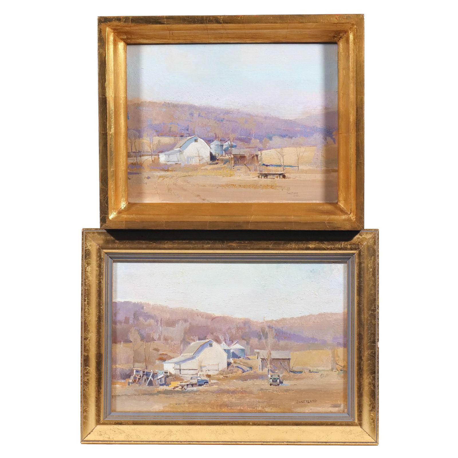 (2pc) BRIAN SWEETLAND (American, 1952-2003) (1 of 15)