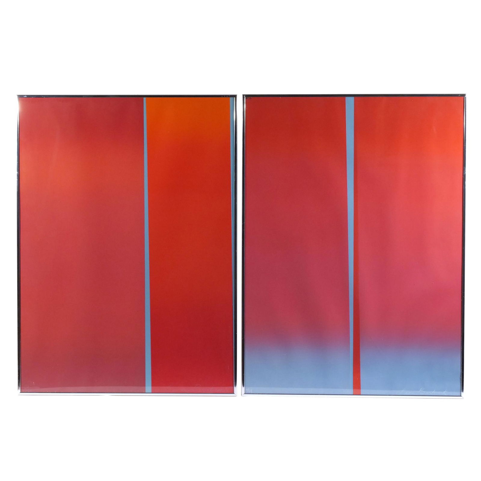 (2pc) LEON BERKOWITZ (American, 1911-1987) (1 of 13)