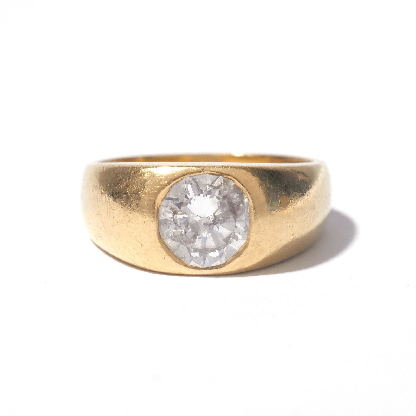1.75ct DIAMOND & 18k GOLD RING (1 of 6)