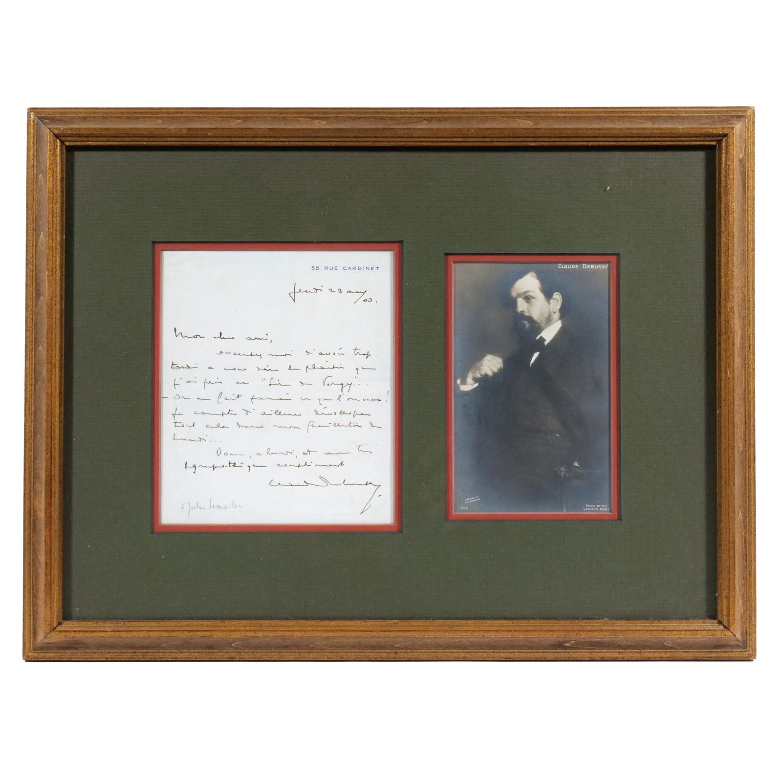 DEBUSSY, CLAUDE (1862-1918) (1 of 9)