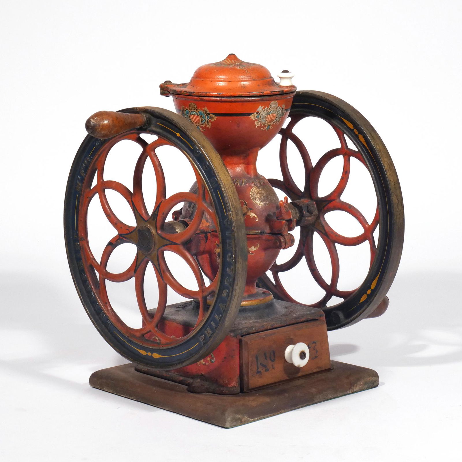 ANTIQUE ENTERPRISE COFFEE GRINDER (1 of 12)
