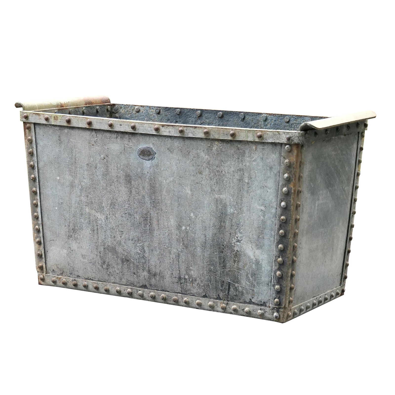 DAVIES BROS GALVANIZED STEEL TUB (1 of 8)