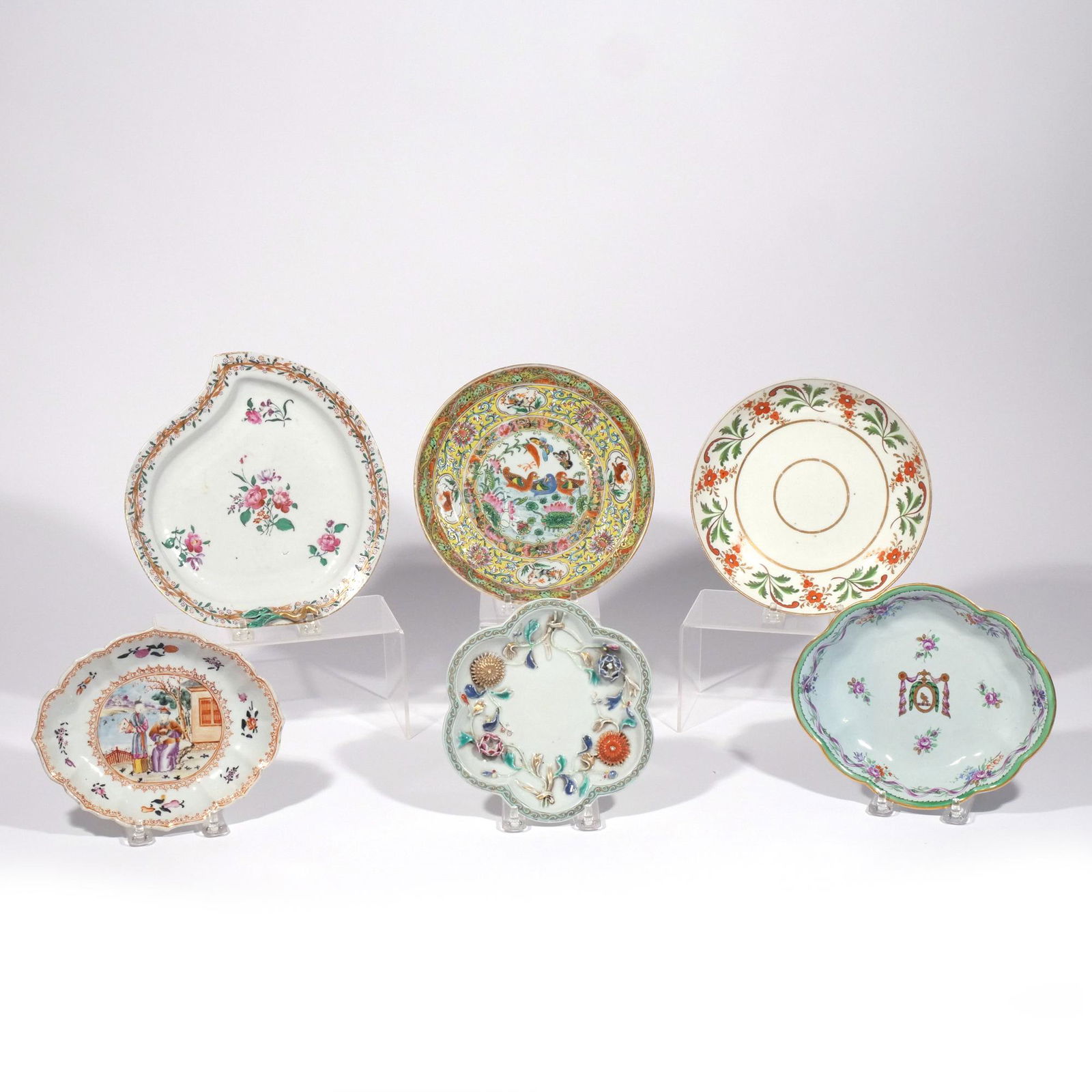 (6pc) CHINESE EXPORT & OTHER PLATES (1 of 20)