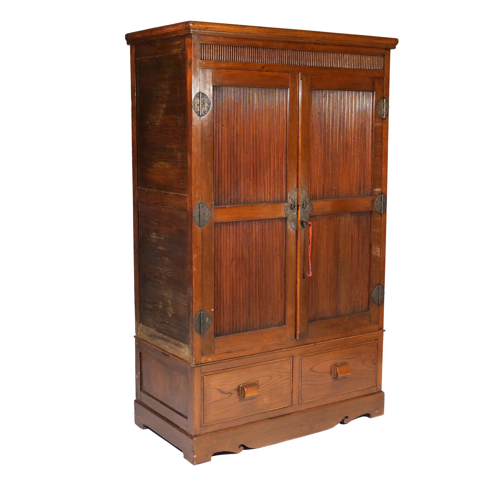 CHINESE REEDED WARDROBEOF SMALL SIZE (1 of 16)