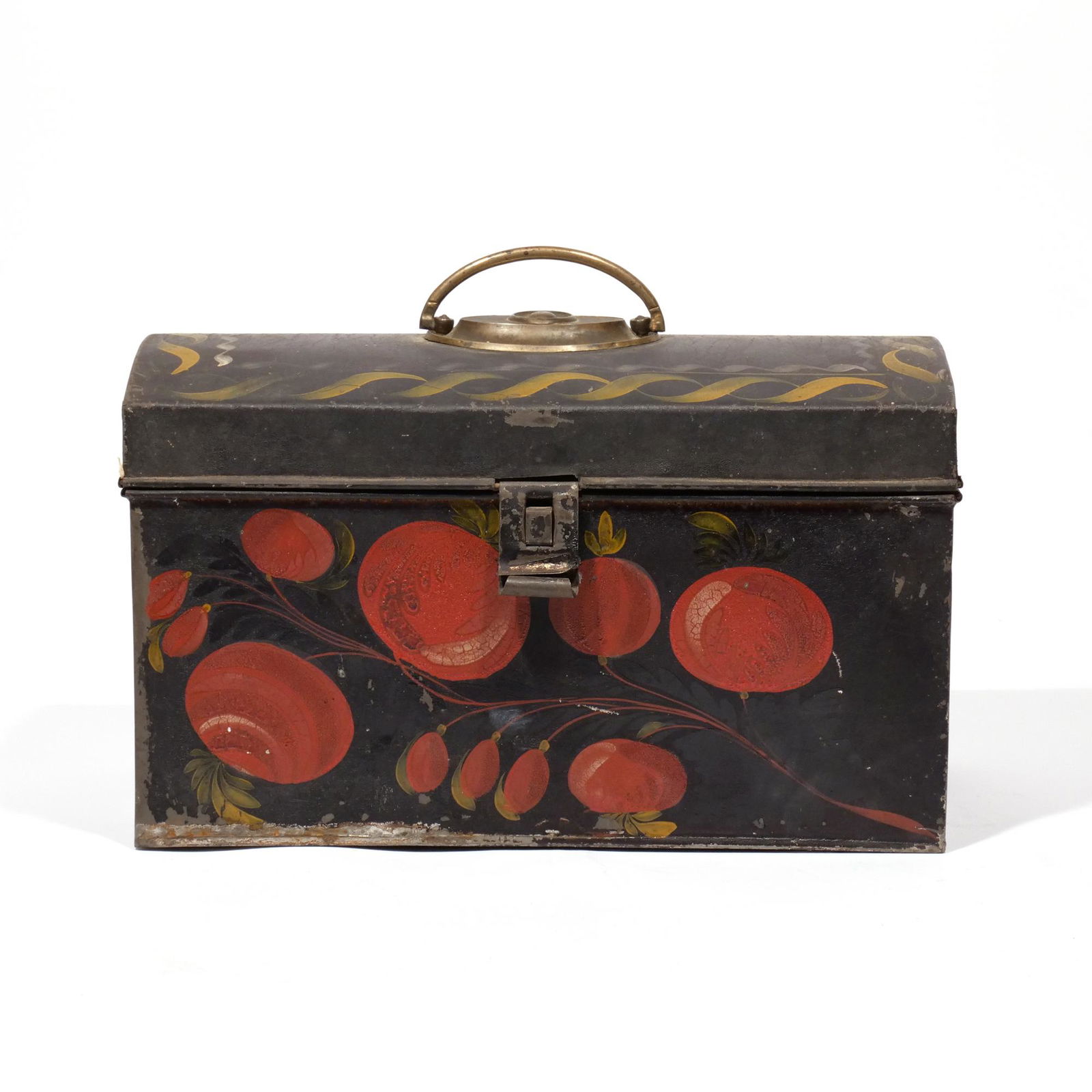 AMERICAN TOLE PEINTE DOCUMENT BOX (1 of 11)