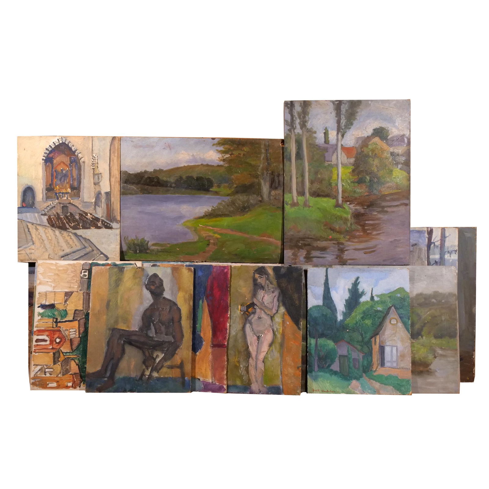 (17pc) JUDITH CHAMBERLAIN (B. 1893, SAN FRANCISCO) (1 of 10)