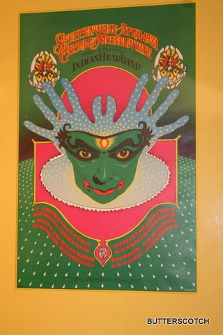 BOB FRIED, STEPPENWOLF CONCERT POSTER, SGD. I/R: PENCIL, L.R., 20.5 X 13.25"