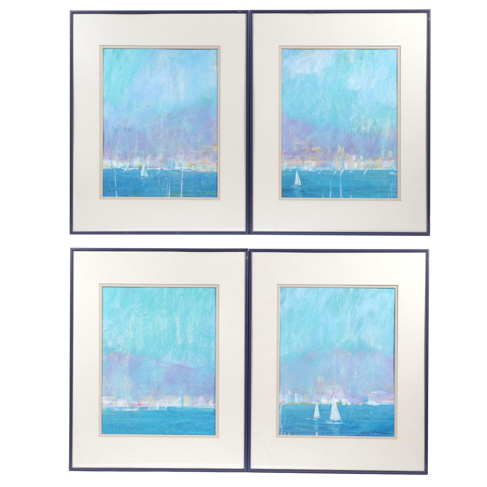 (4pc) KERRY HALLAM (English/American, b. 1937) (1 of 18)