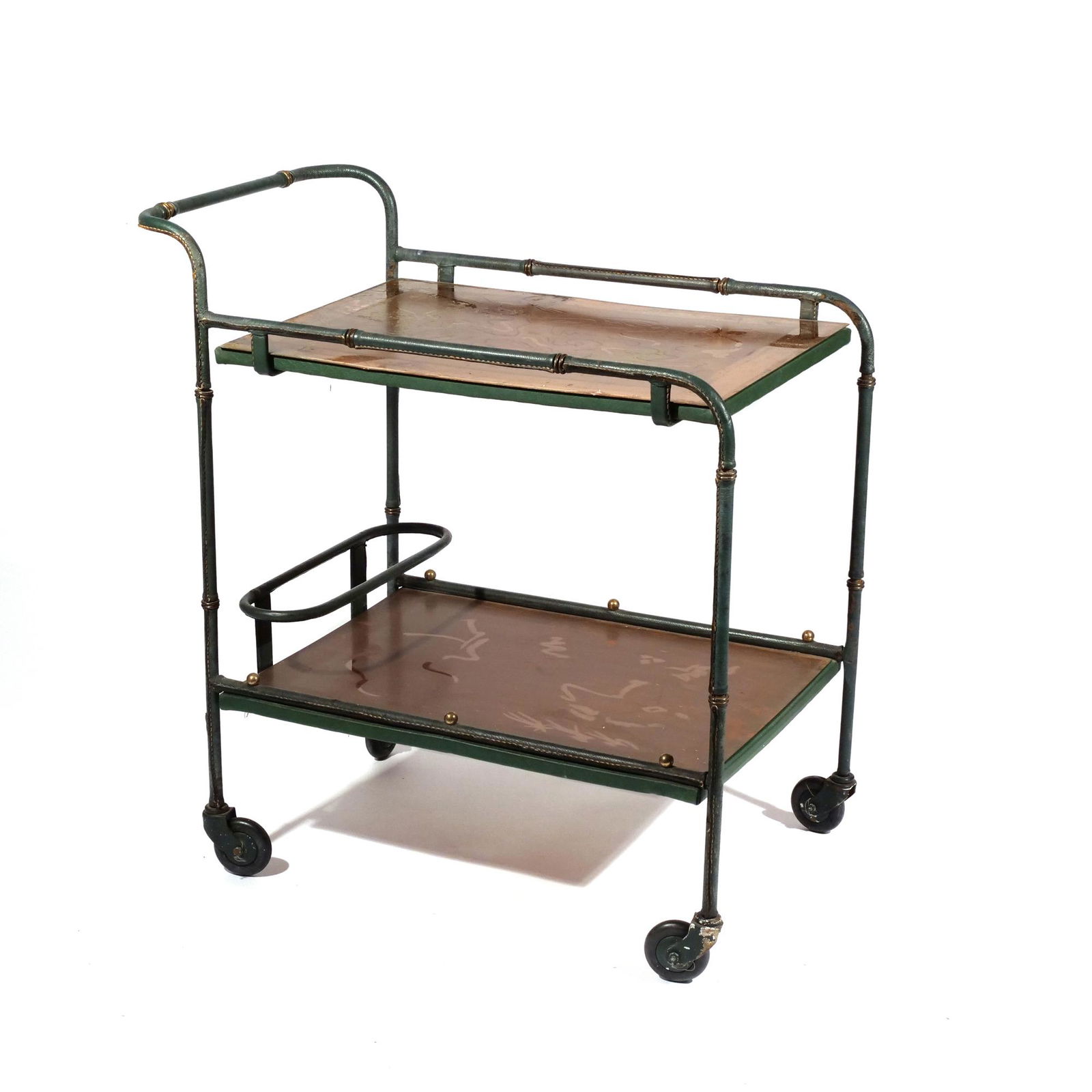 (Attrib) JACQUES ADNET (1900-1984) , BAR CART (1 of 16)