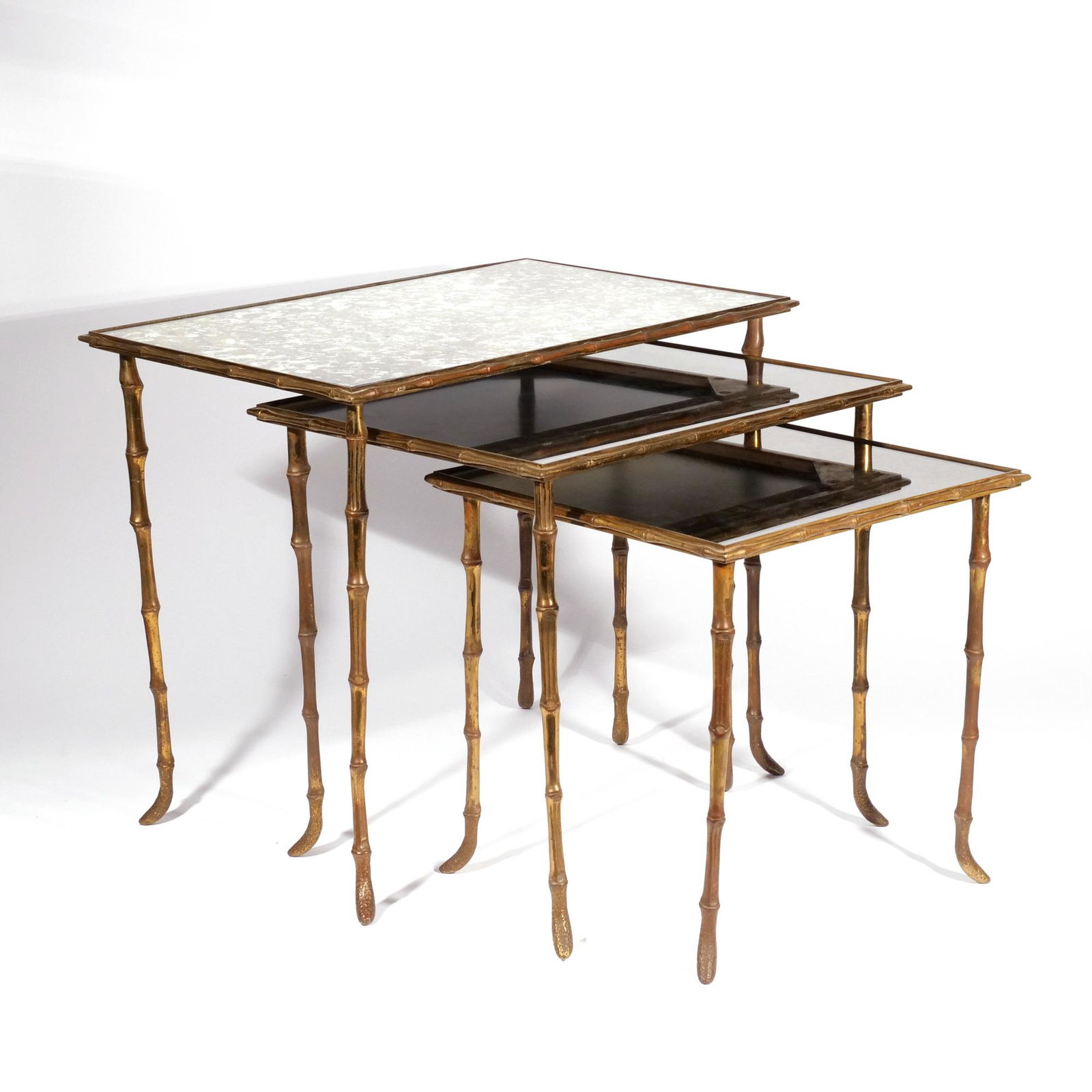 MANNER of MAISON BAGUES NESTING OCCASIONAL TABLES (1 of 9)