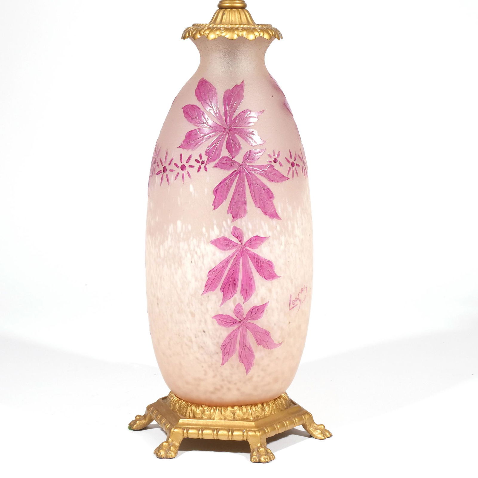LEGRAS CAMEO GLASS VASE (1 of 12)