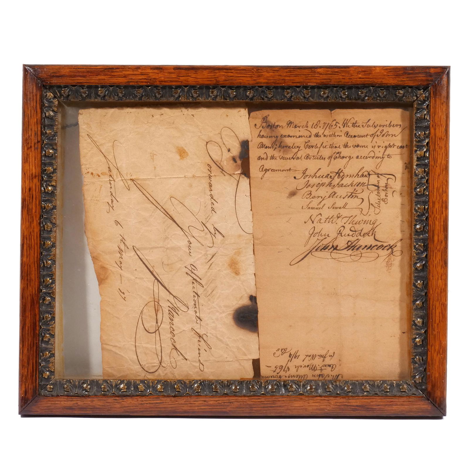 (2pc) JOHN HANCOCK SIGNATURES (1 of 8)