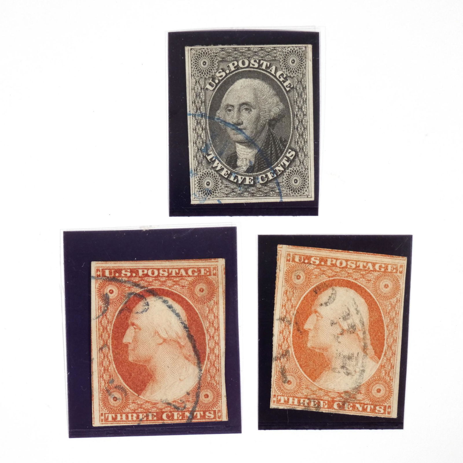 (3pc) WASHINGTON STAMPS (1 of 1)