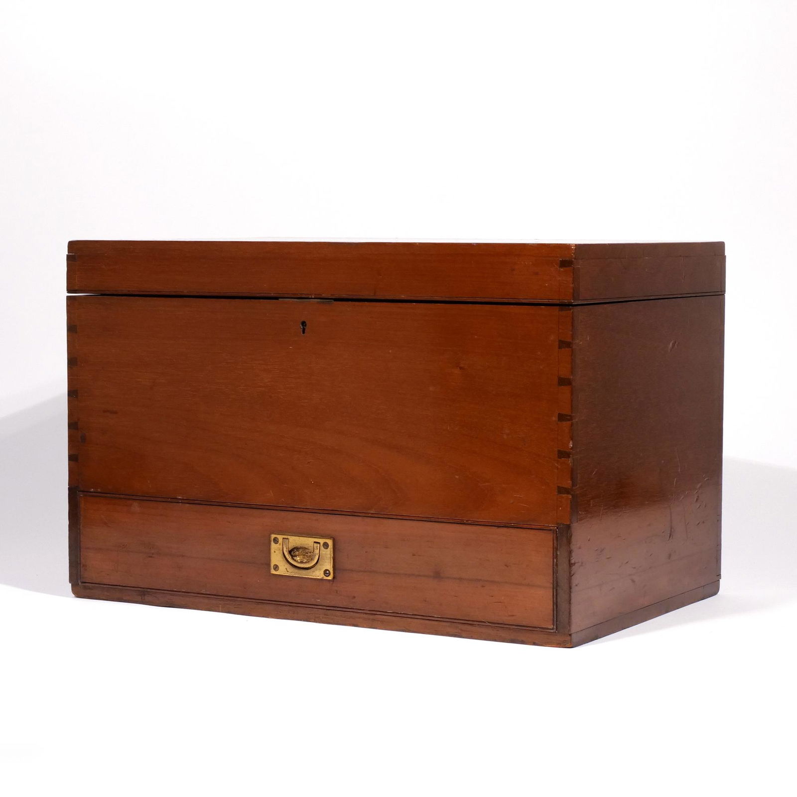19TH C. ANTIQUE STATIONERY BOX (1 of 9)