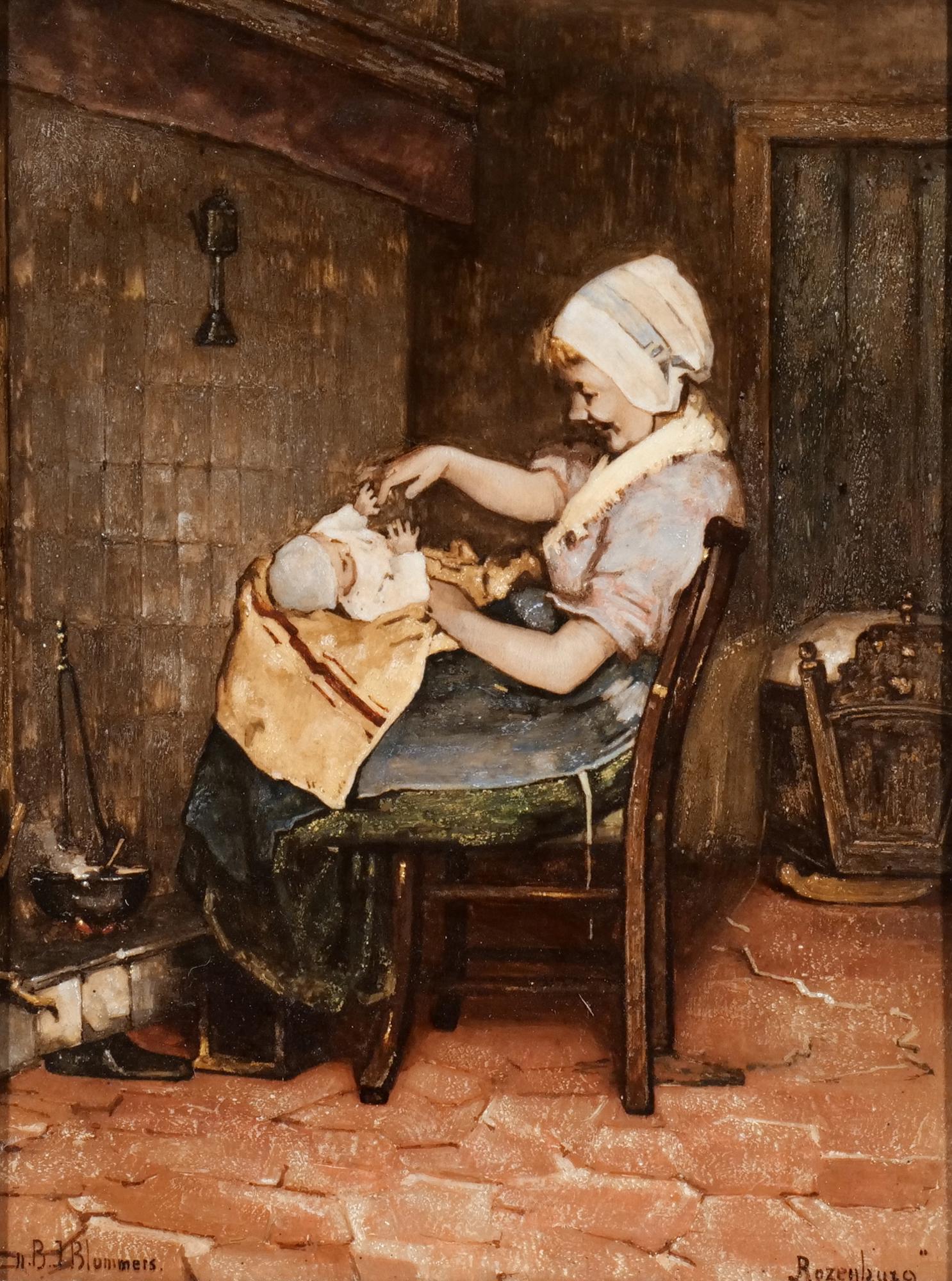 ROZENBURG CERAMIC PLAQUE (1 of 10)