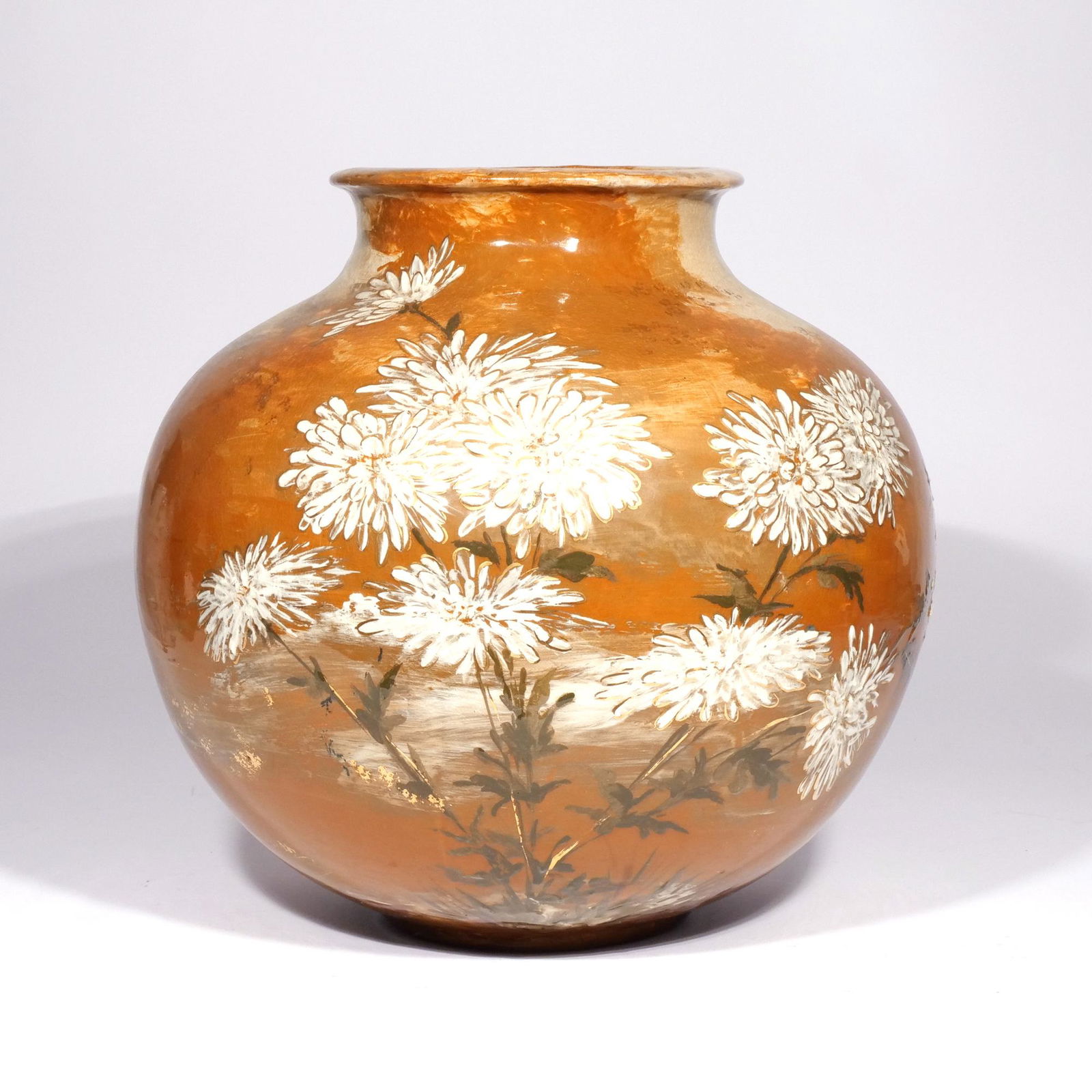 LIMOGES LAURA FRY ROOKWOOD ART POTTERY VASE, 1883 (1 of 10)