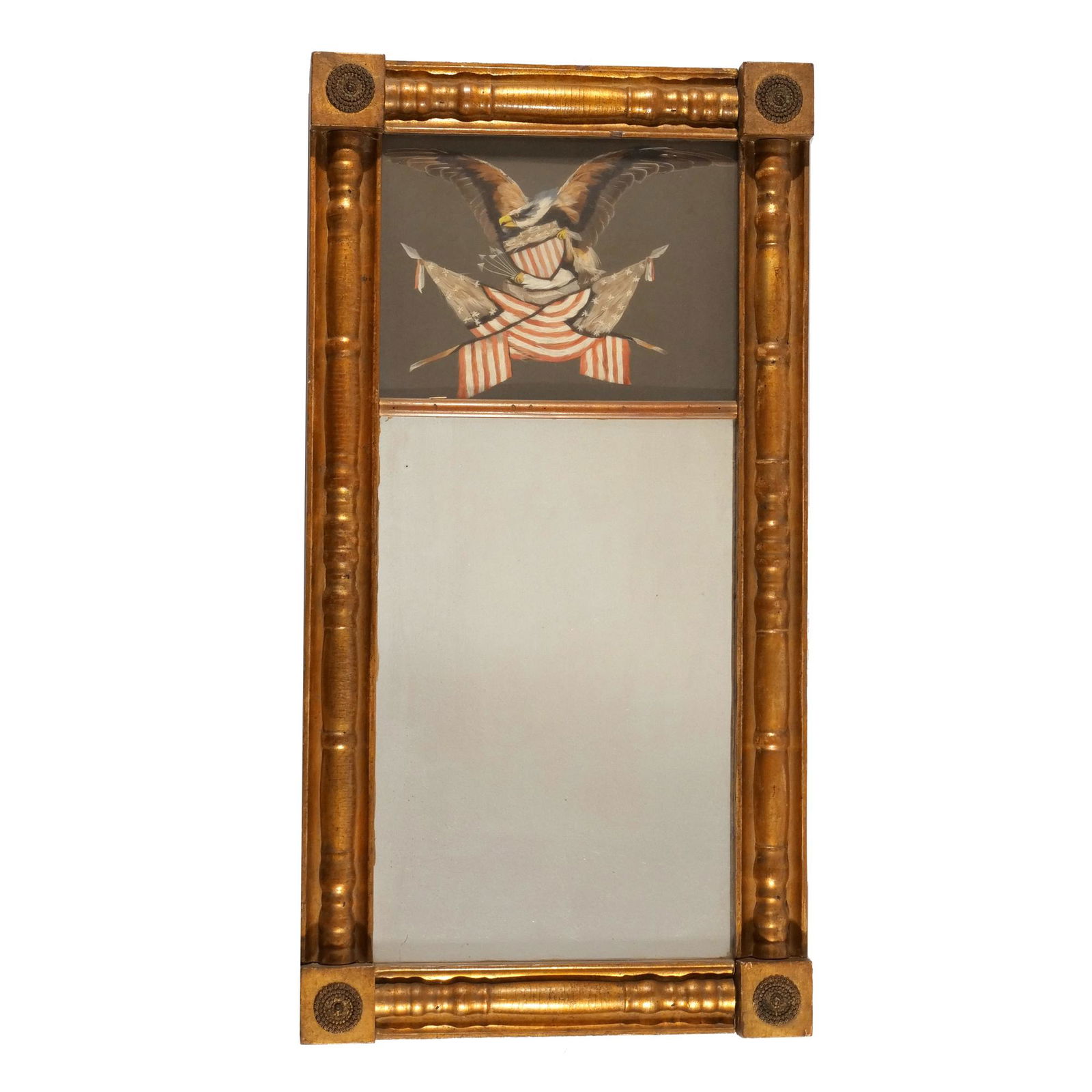 LATE FEDERAL HALF SPINDEL MIRROR (1 of 6)