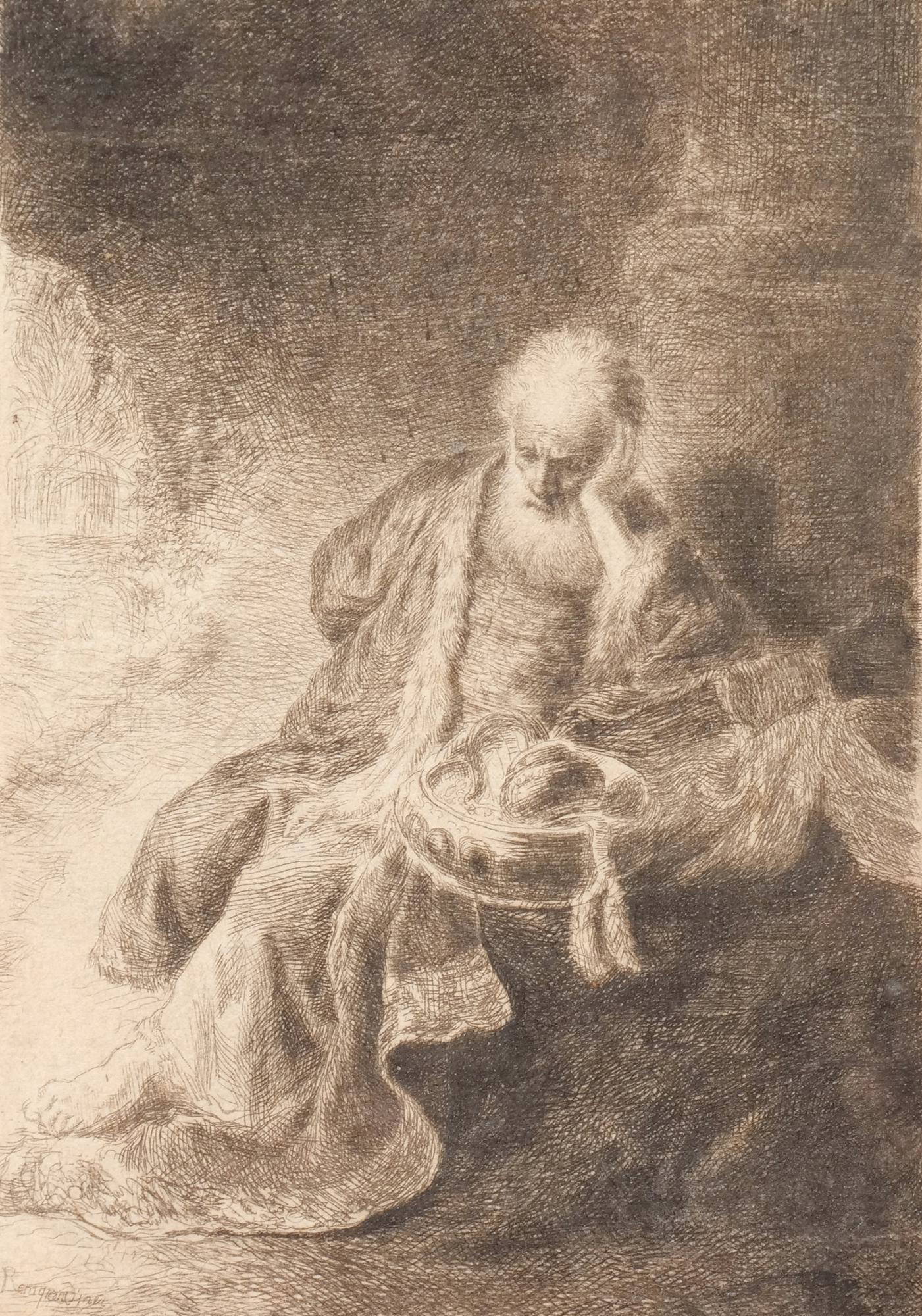 Etching After Rembrandt Auction