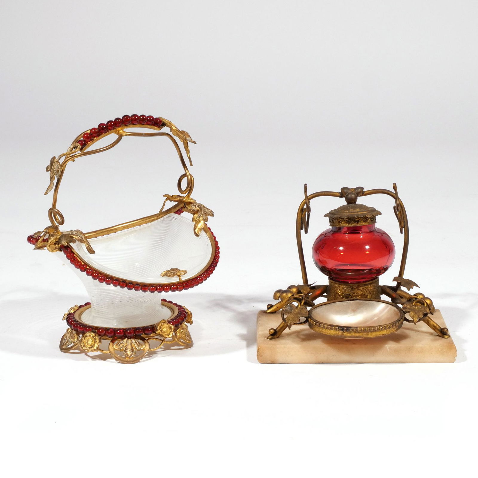 (2pc) MURANO & OTHER GLASS ITEMS (1 of 7)