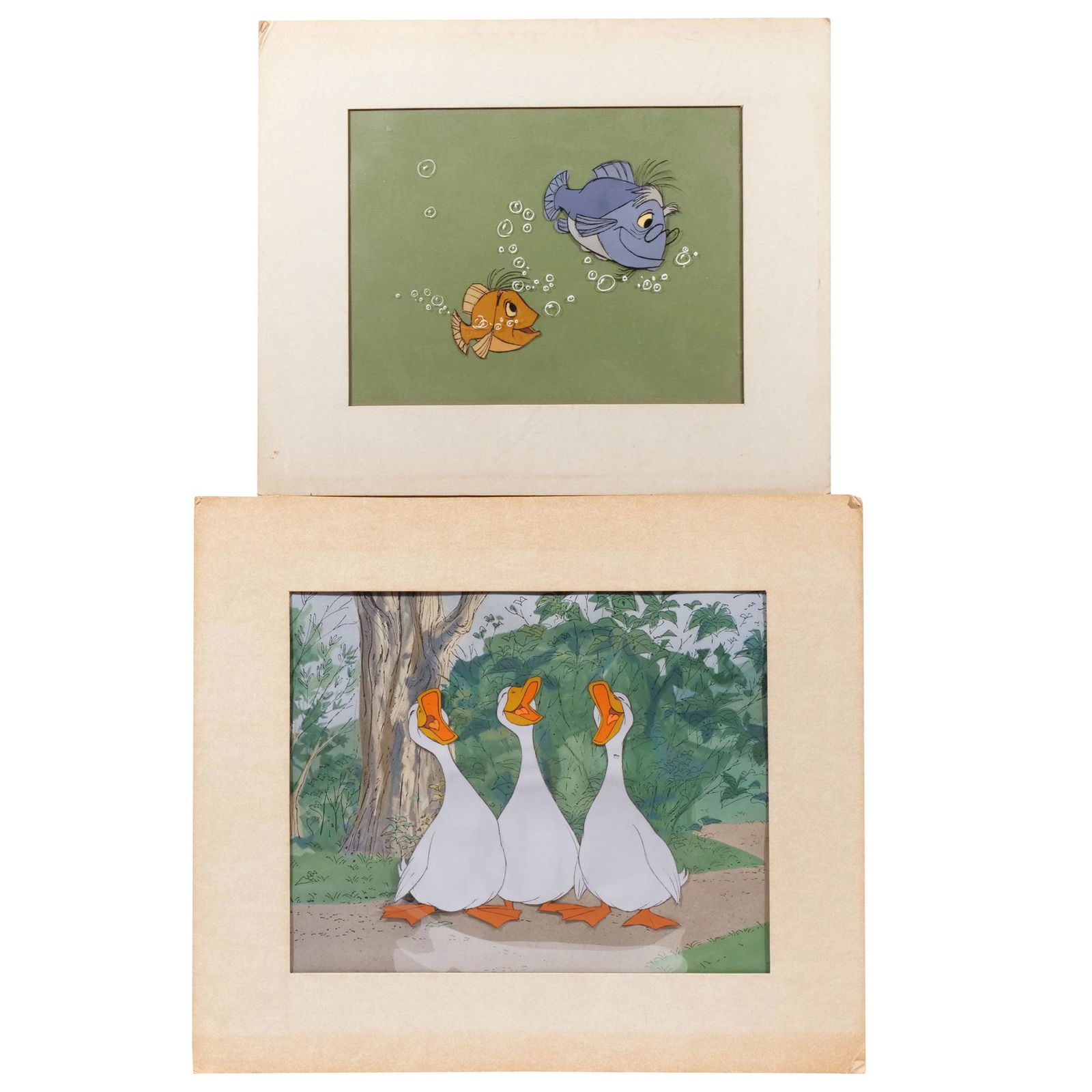 (2pc) 1960s WALT DISNEY CELLS (1 of 11)