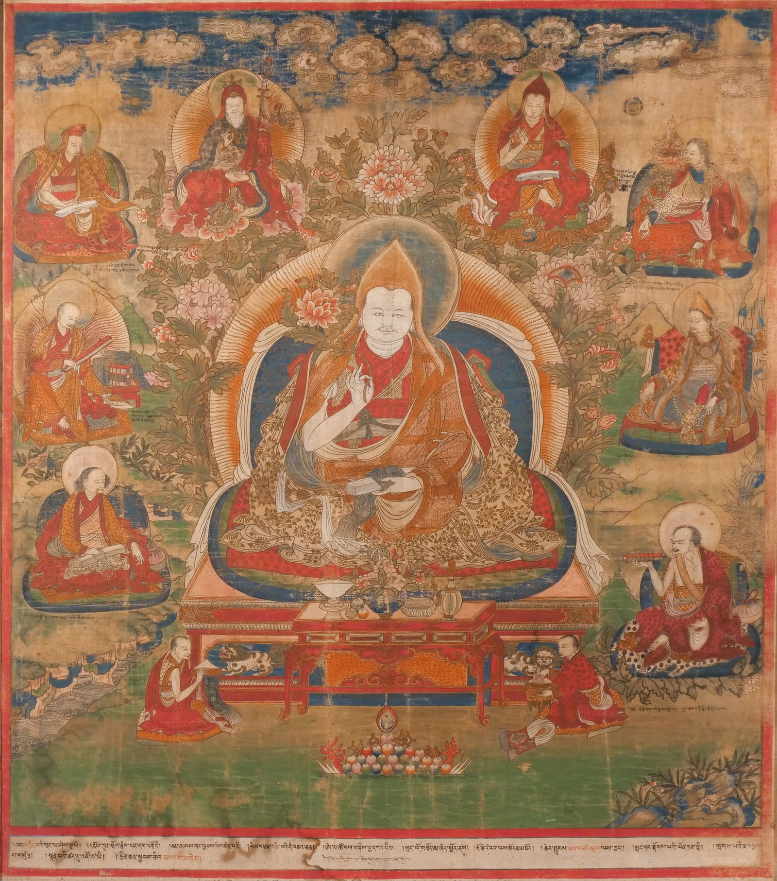TIBETAN THANGKA, 18th century (1 of 7)