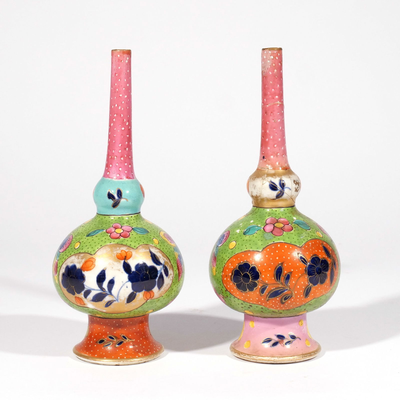 PAIR KANGXI PORCELAIN POINT BOTTLES (1 of 9)