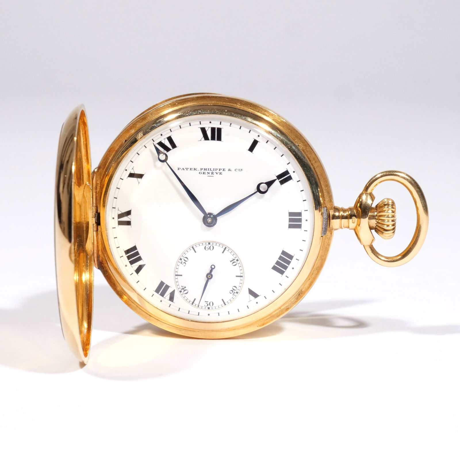 PATEK PHILIPPE 18K YELLOW GOLD HUNTER-CASE WATCH (1 of 12)