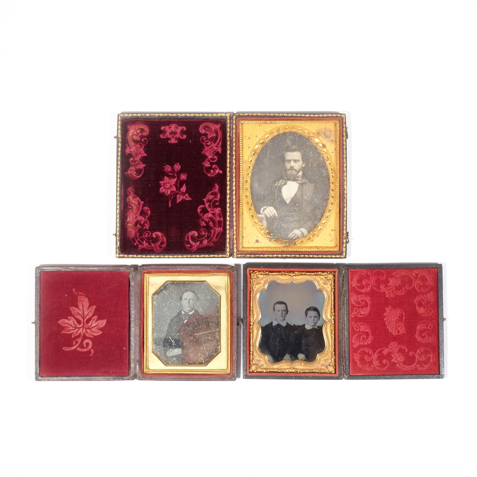(3pc) AMERICAN CIVIL WAR & OTHER DAGUERREOTYPES (1 of 10)