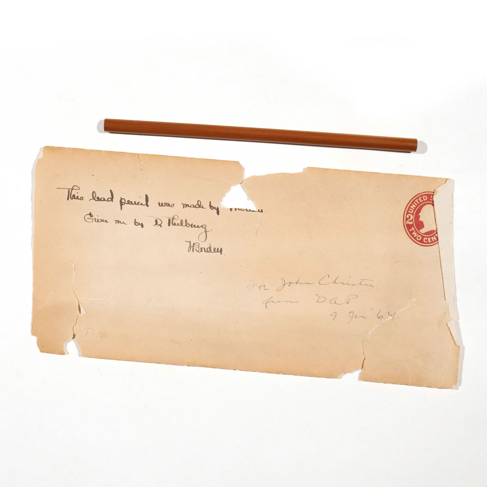 RARE J. THOREAU & SON PENCIL (1 of 12)