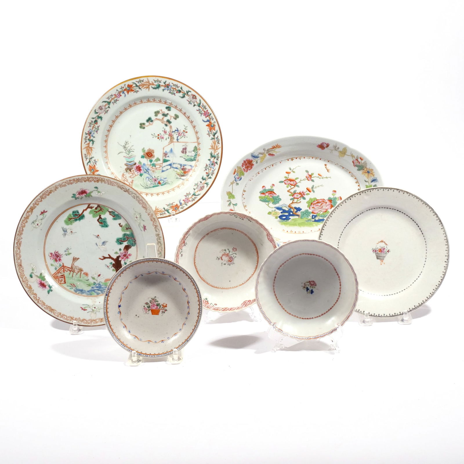 (7pc) CHINESE EXPORT PORCELAIN (1 of 17)