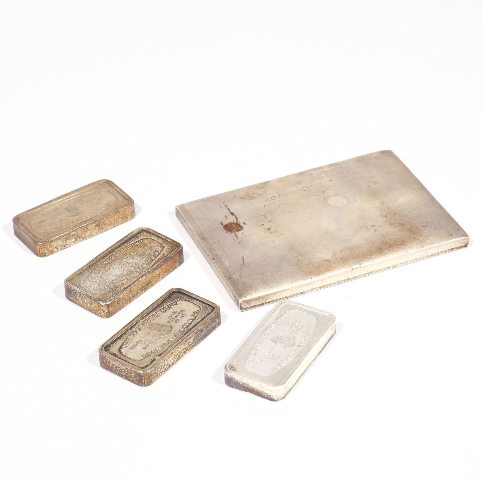 (5pc) STERLING SILVER BARS (1 of 4)
