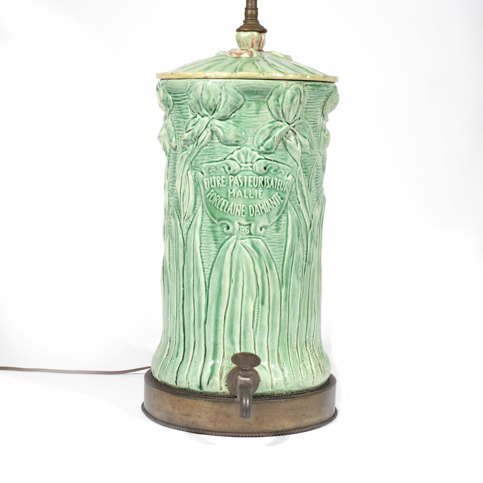 FRENCH MAJOLICA WATER DISPENSER (1 of 12)