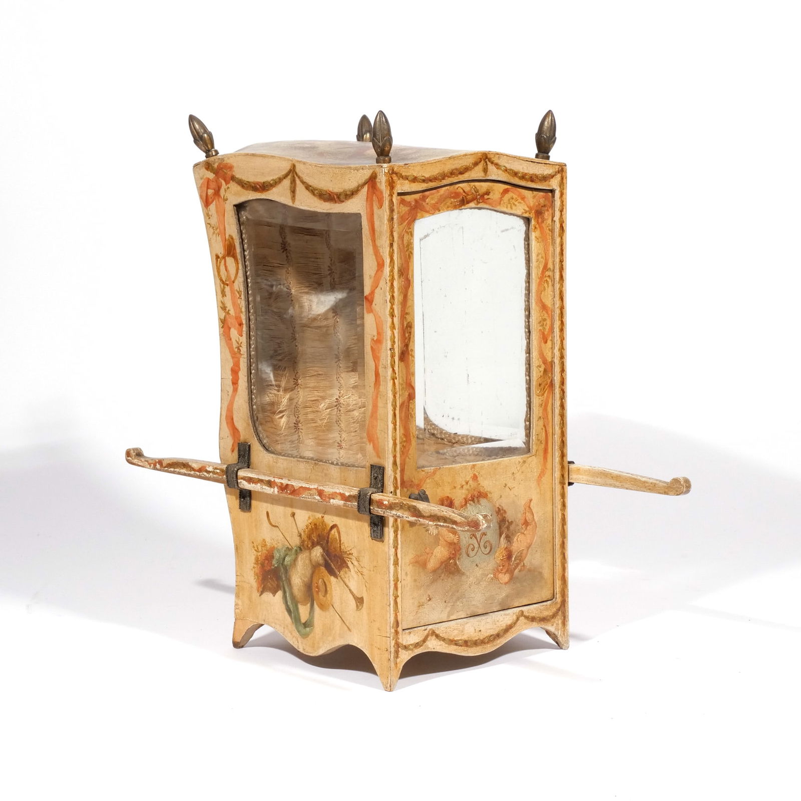 19th / 20th CENTURY MINIATURE SEDAN CHAIR (1 of 14)