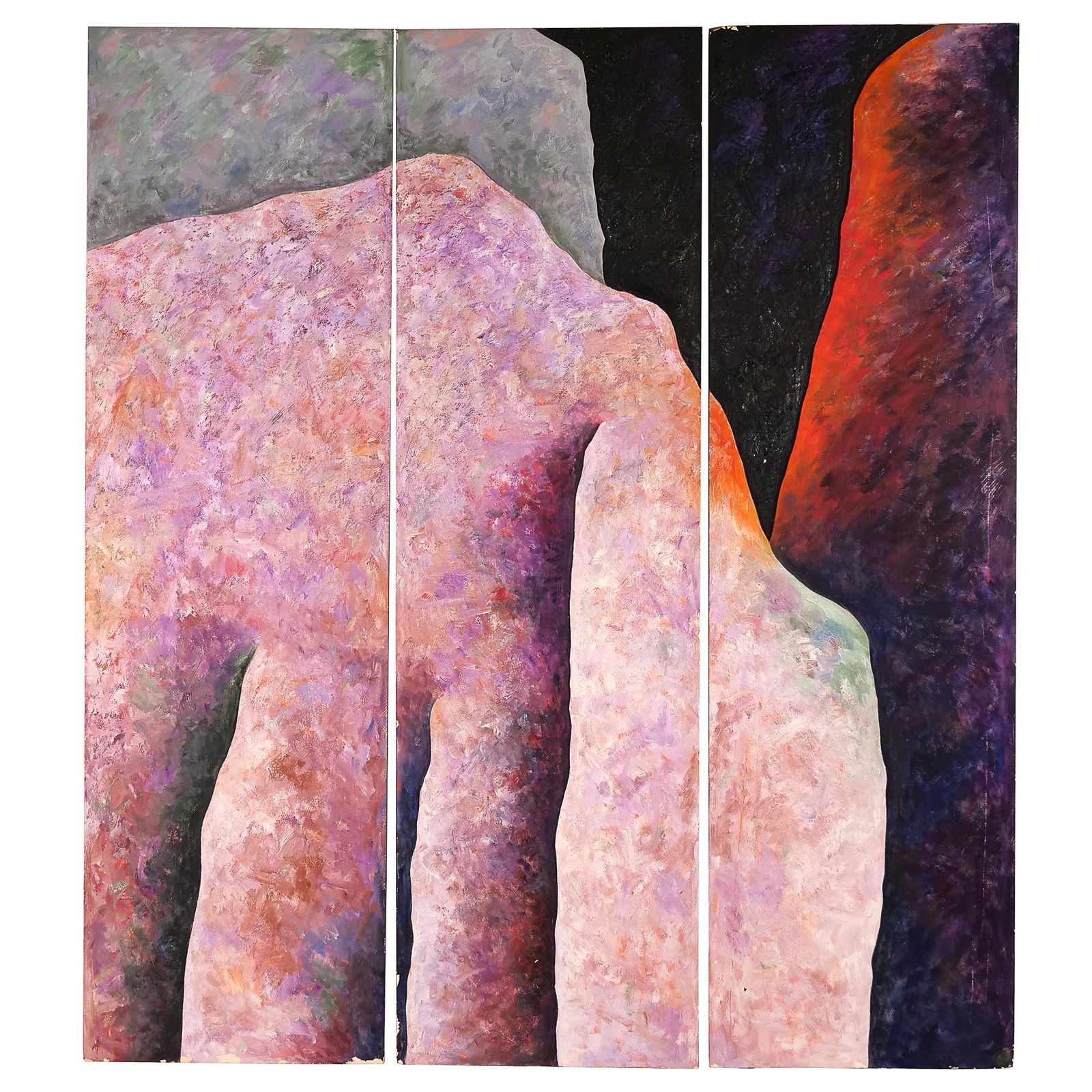 REX LAU (American, b. 1947), TRIPTYCH (1 of 15)